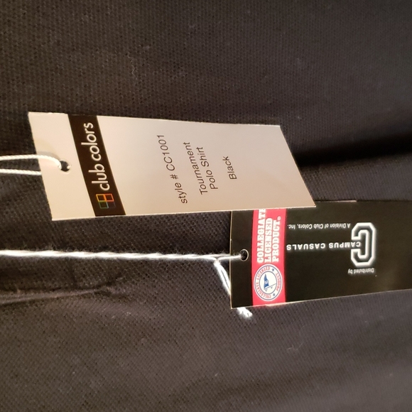 WSU Alum polo short sleeve in black size Men's M nwt Orginally $30 never worn. - Picture 4 of 4